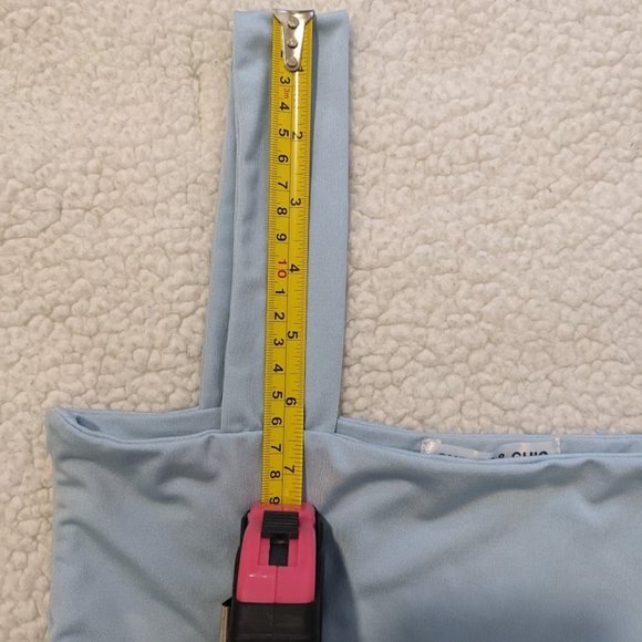 Cute cropped top - Pack of two - blue and black - Picture 3 of 8